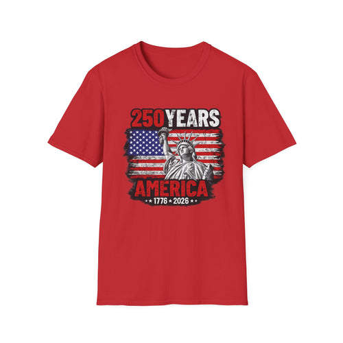 250 Years America T-Shirt — 1776–2026 Patriotic Statue of Liberty USA Tee