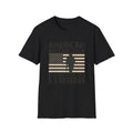 U.S. Veteran T-Shirt – "American By Birth, Soldier By Choice" Patriotic Veteran Tee