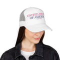 United States of America 1776-2026 Trucker Hat – Patriotic Foam Mesh Cap