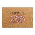 America 250 Patriotic Doormat — Red White Blue Anniversary Welcome Mat
