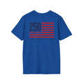 250th Anniversary Flag T-Shirt (Front & Back Print)