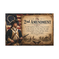 Limited Edition Canvas Artwork- 2nd Amendment