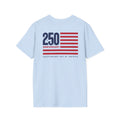 250th Anniversary Flag T-Shirt (Front & Back Print)