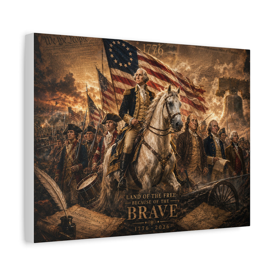 Limited Edition Canvas Artwork- The Revolutionary War