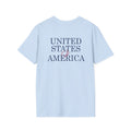 USA Bold T-Shirt (Front & Back Print)