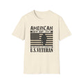 U.S. Veteran T-Shirt – "American By Birth, Soldier By Choice" Patriotic Veteran Tee