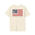 250th Anniversary Flag T-Shirt (Front & Back Print)