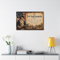 Limited Edition Canvas Artwork- 2nd Amendment