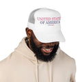 United States of America 1776-2026 Trucker Hat – Patriotic Foam Mesh Cap