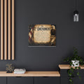 Limited Edition Canvas Artwork- 1st Amendment