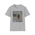 U.S. Veteran T-Shirt – "American By Birth, Soldier By Choice" Patriotic Veteran Tee