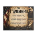 Limited Edition Canvas Artwork- 1st Amendment