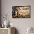 Limited Edition Canvas Artwork- 2nd Amendment