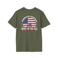 American Veteran T-Shirt (Front & Back Print)