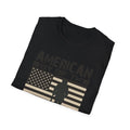 U.S. Veteran T-Shirt – "American By Birth, Soldier By Choice" Patriotic Veteran Tee
