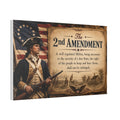 Limited Edition Canvas Artwork- 2nd Amendment