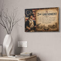 Limited Edition Canvas Artwork- 2nd Amendment