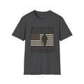 U.S. Veteran T-Shirt – "American By Birth, Soldier By Choice" Patriotic Veteran Tee